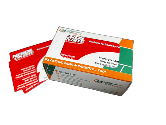 500x Business Cards replacement cards.